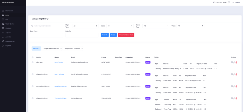 Private FLITE Widgets