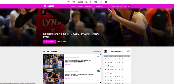 WNBL Website