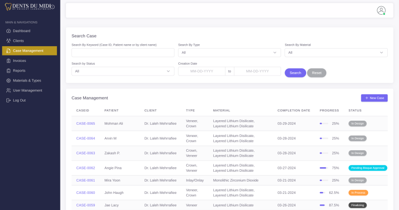 Eminent Laboratories CRM